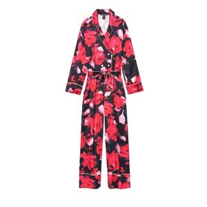 Victoria’s Secret | Satin Floral Jumpsuit